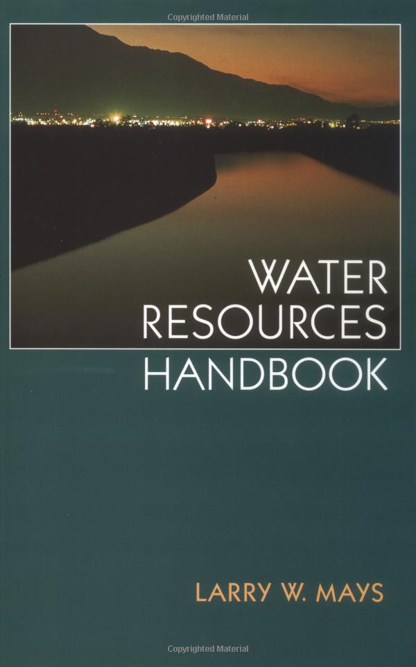 mays water resources handbook